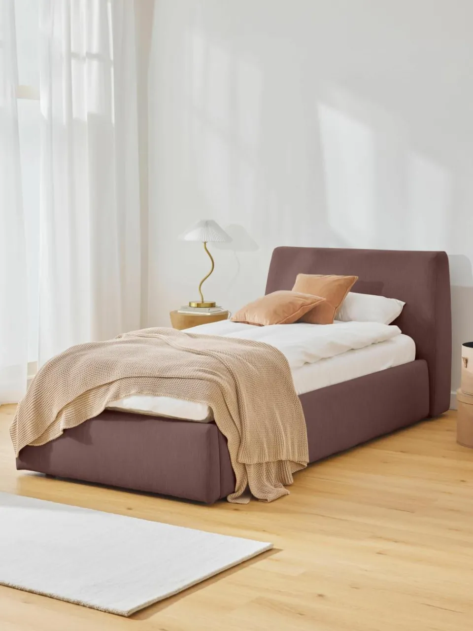 Eenpersoonsbed Cloud met opbergruimte^Westwing Collection Sale
