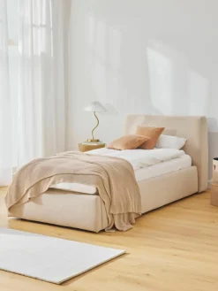 Eenpersoonsbed Cloud met opbergruimte^Westwing Collection Fashion