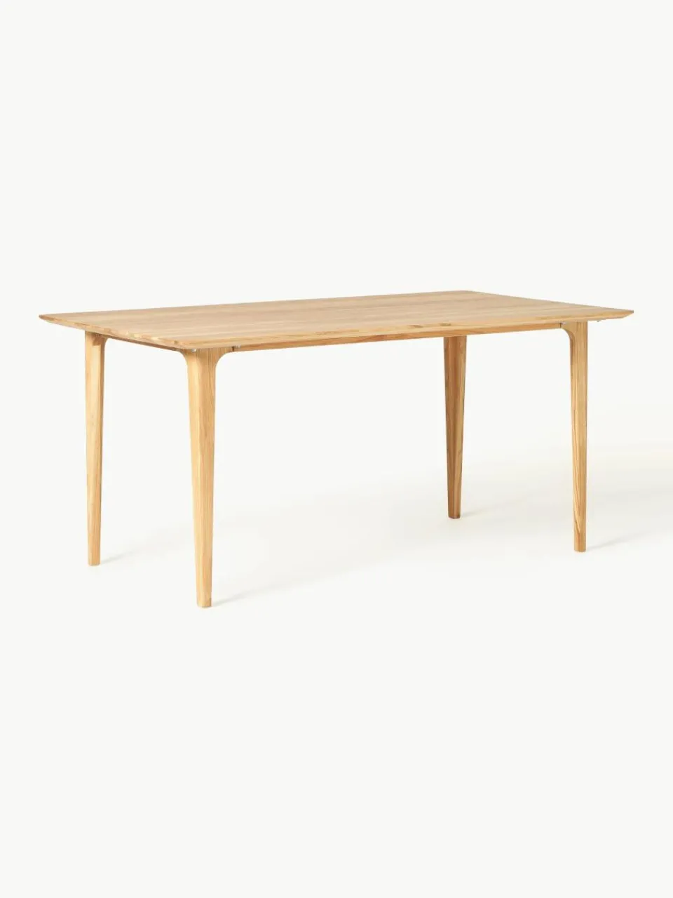 Eettafel Archie van eikenhout, in verschillende formaten^Westwing Collection Hot