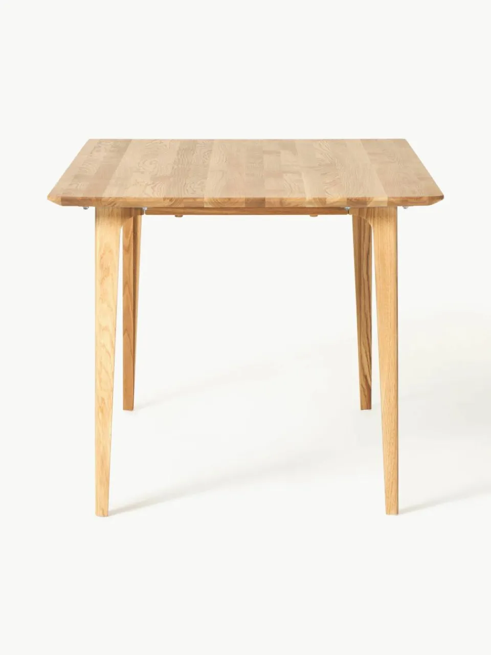 Eettafel Archie van eikenhout, in verschillende formaten^Westwing Collection Hot