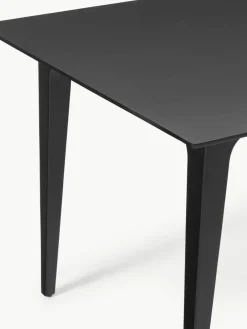 Eettafel Archie van mangohout in zwart, in verschillende formaten^Westwing Collection Discount