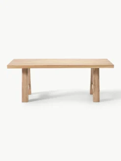 Eettafel Ashton van eikenhout, in verschillende formaten^Westwing Collection Discount