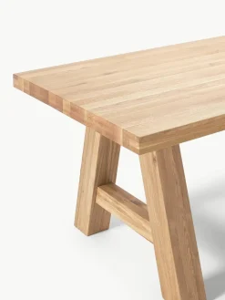 Eettafel Ashton van eikenhout, in verschillende formaten^Westwing Collection Discount