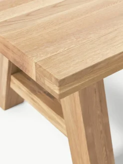 Eettafel Ashton van eikenhout, in verschillende formaten^Westwing Collection Discount