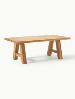 Eettafel Ashton van eikenhout, in verschillende formaten^Westwing Collection Hot