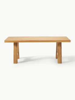 Eettafel Ashton van eikenhout, in verschillende formaten^Westwing Collection Hot