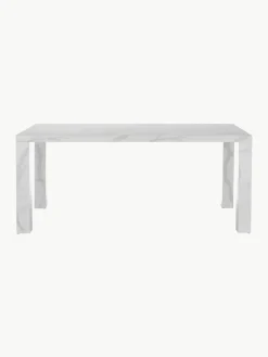 Eettafel Carl in marmerlook, 180 x 90 cm^Westwing Collection New