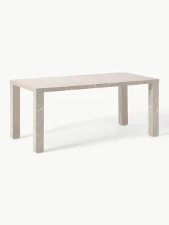 Eettafel Carl in marmerlook, 180 x 90 cm^Westwing Collection Sale