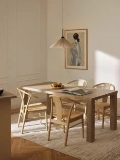 Eettafel Carl in marmerlook, 180 x 90 cm^Westwing Collection Sale