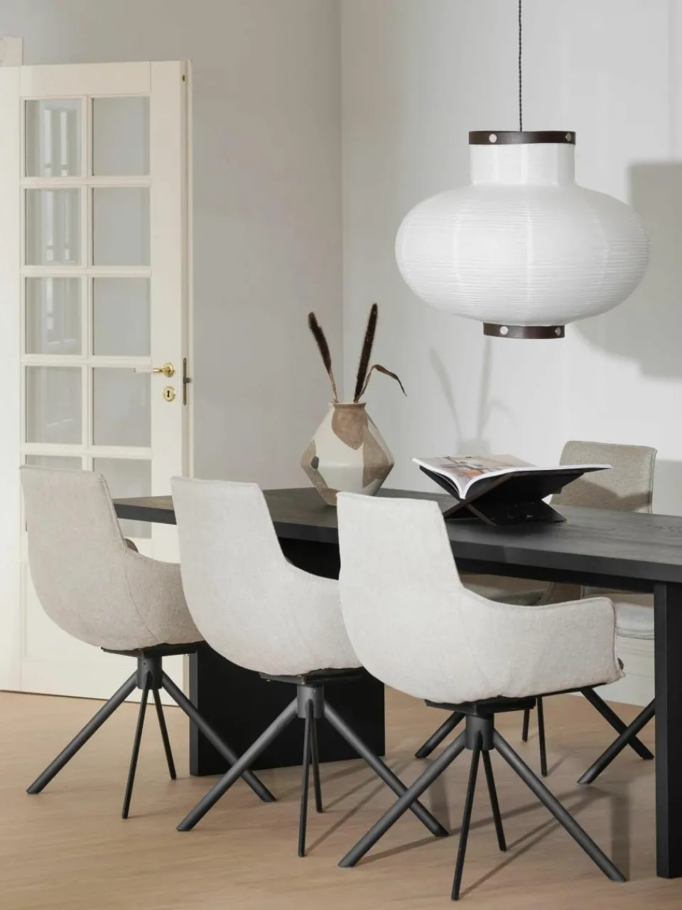 Eettafel Emmett van eikenhout, 240 x 95 cm^Rowico Sale