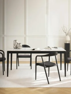 Eettafel Jackson in marmerlook, verschillende formaten^Westwing Collection Online