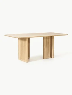 Eettafel Jolka van eikenhout, in verschillende formaten^Westwing Collection Discount
