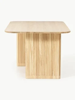 Eettafel Jolka van eikenhout, in verschillende formaten^Westwing Collection Discount