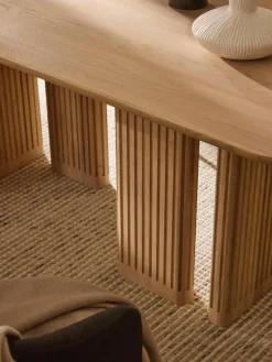 Eettafel Jolka van eikenhout, in verschillende formaten^Westwing Collection Discount