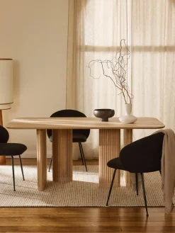 Eettafel Jolka van eikenhout, in verschillende formaten^Westwing Collection Discount