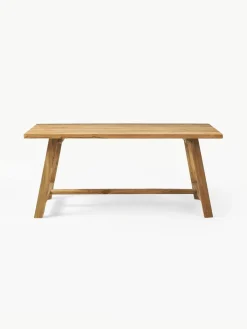 Eettafel Lawas van teakhout, in verschillende formaten^Westwing Collection New