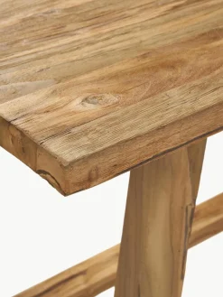 Eettafel Lawas van teakhout, in verschillende formaten^Westwing Collection New