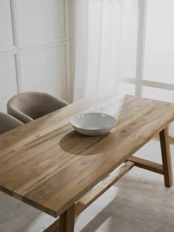 Eettafel Lawas van teakhout, in verschillende formaten^Westwing Collection New