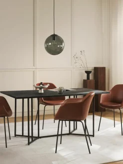 Eettafel Luca van mangohout, in verschillende formaten^Westwing Collection Hot