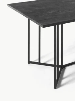 Eettafel Luca van mangohout, in verschillende formaten^Westwing Collection Hot