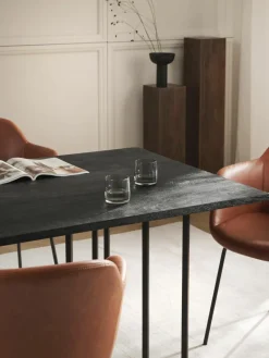 Eettafel Luca van mangohout, in verschillende formaten^Westwing Collection Hot