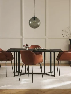 Eettafel Luca van mangohout, in verschillende formaten^Westwing Collection Hot