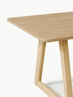 Eettafel Nik van eikenhout, in verschillende formaten^Westwing Collection Clearance