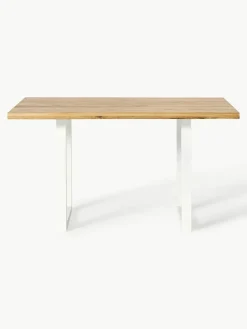 Eettafel Oliver van eikenhout, in verschillende formaten^Westwing Collection Clearance