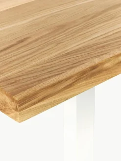 Eettafel Oliver van eikenhout, in verschillende formaten^Westwing Collection Clearance