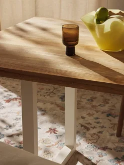 Eettafel Oliver van eikenhout, in verschillende formaten^Westwing Collection Clearance