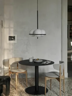 Eettafel Pond in organische vorm, Ø 88 cm^ferm LIVING Discount
