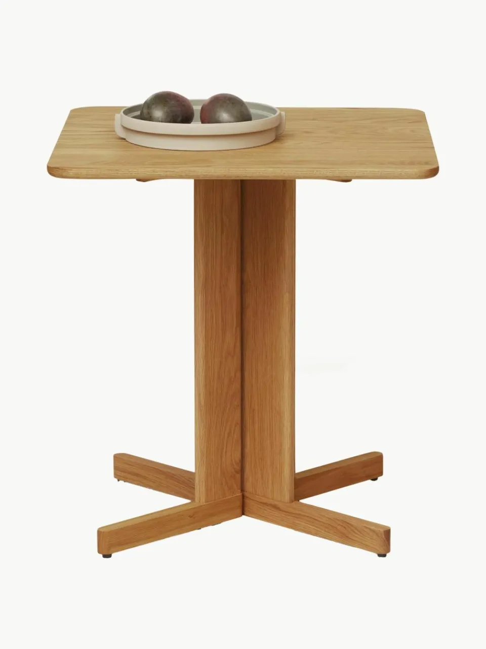 Eettafel Quatrefoil van eikenhout, 68 x 68 cm^Form & Refine Sale