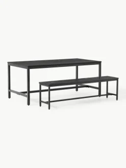 Eettafel Raw van mangohout, 180 x 90 cm^Westwing Collection Best