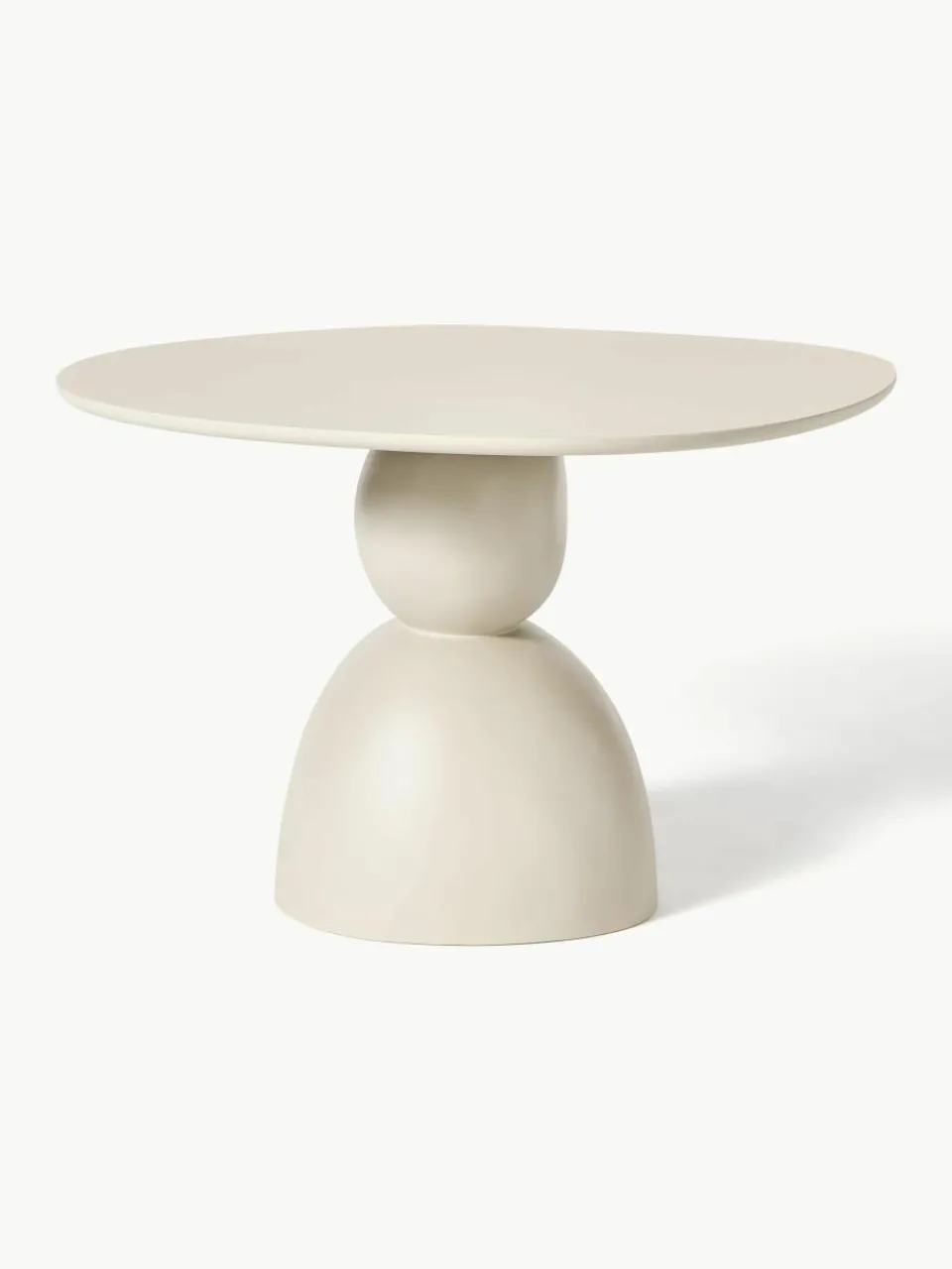 Eettafel Sahra in organische vorm, Ø 116 cm^Westwing Collection Hot