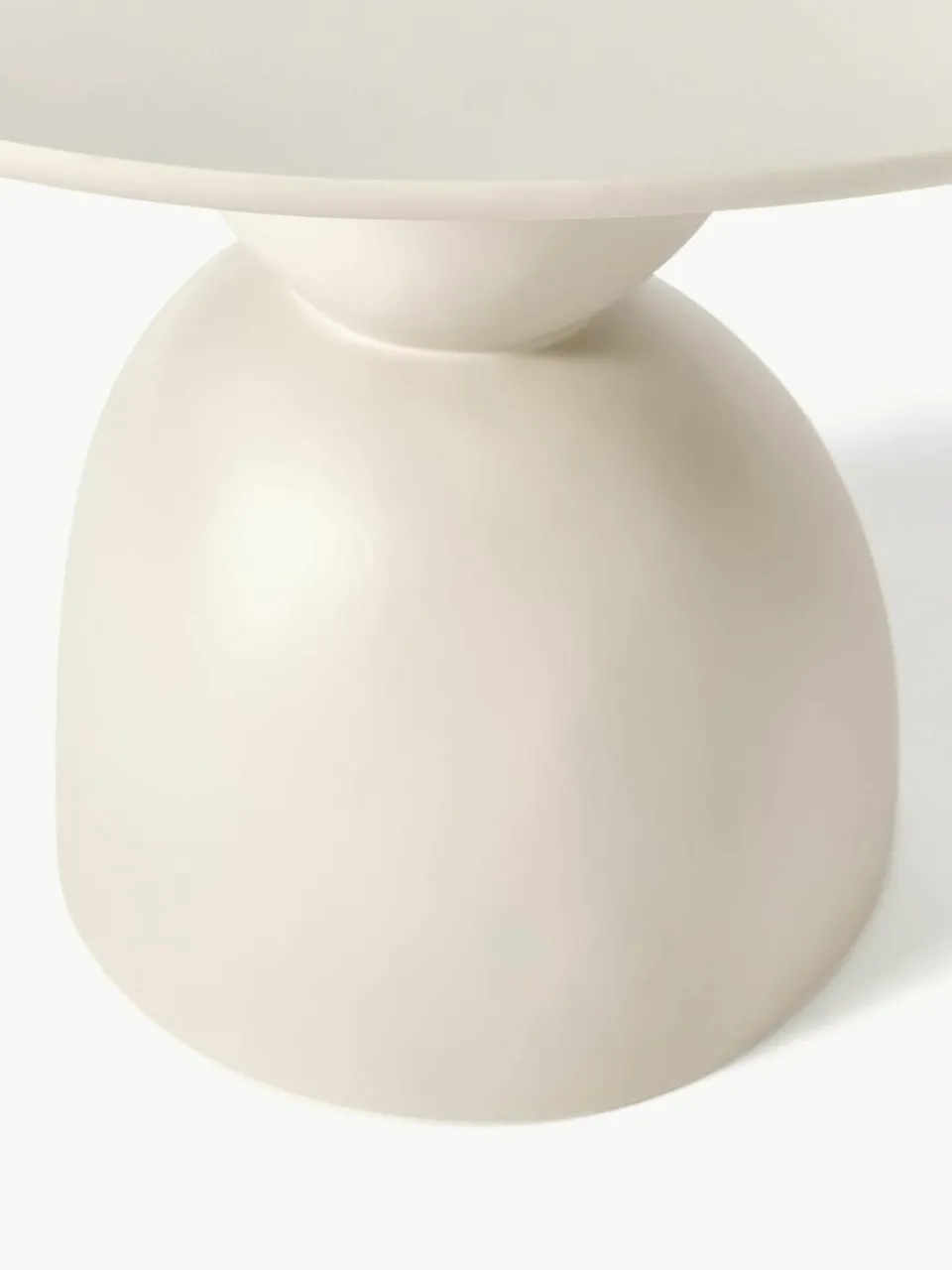 Eettafel Sahra in organische vorm, Ø 116 cm^Westwing Collection Hot