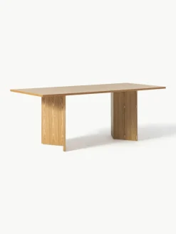 Eettafel Toni in lichtbruin, 200 x 90 cm^Westwing Collection Online