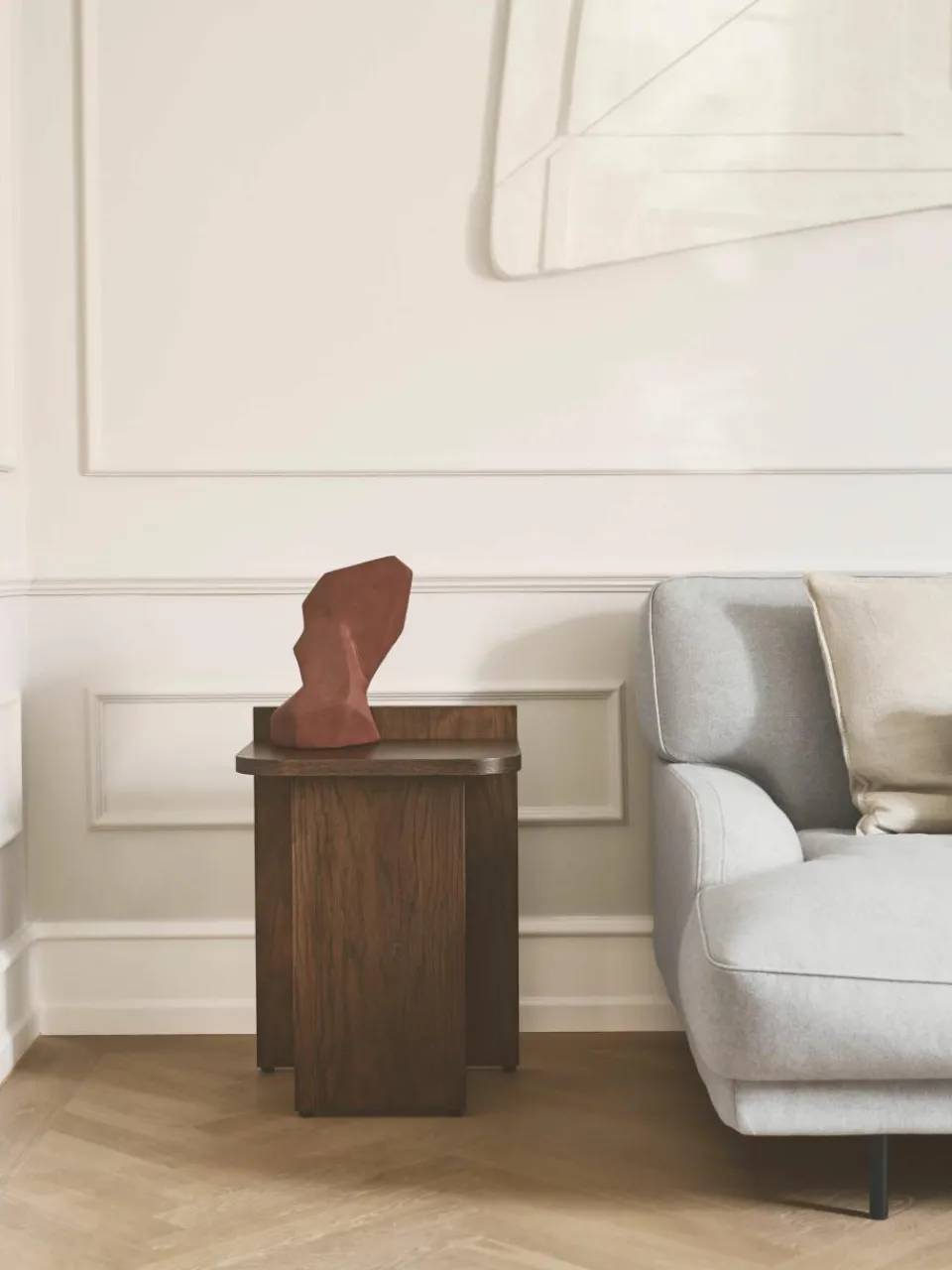 Eikenhouten bijzettafel Ismo^Gejst Discount