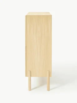 Eikenhouten dressoir Jolie met Weens vlechtwerk^Westwing Collection Clearance