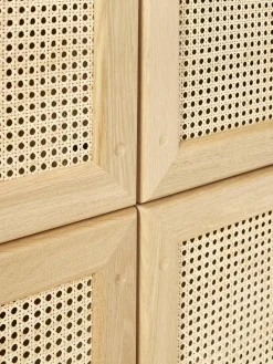 Eikenhouten dressoir Jolie met Weens vlechtwerk^Westwing Collection Clearance