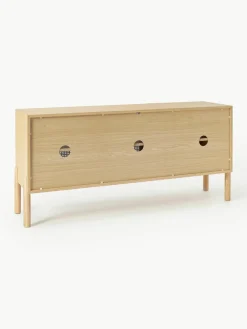 Eikenhouten dressoir Jolie met Weens vlechtwerk^Westwing Collection New