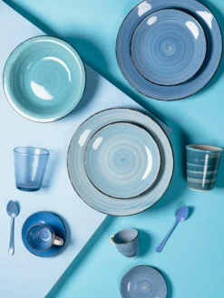 Espressokopjes Baita Acqua met schoteltjes, set van 6^Villa D'Este Home Tivoli Clearance