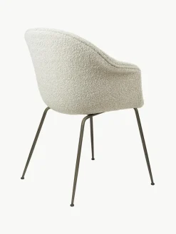 Fauteuil Bat uit bouclé^GUBI New