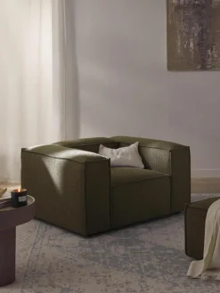 Fauteuil Lennon uit bouclé^Westwing Collection Sale