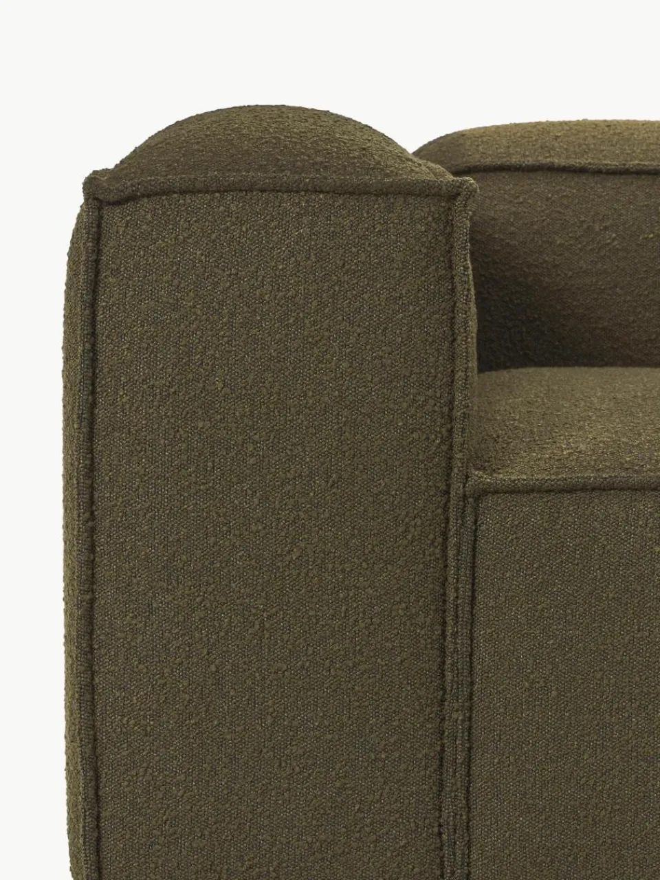 Fauteuil Lennon uit bouclé^Westwing Collection Sale