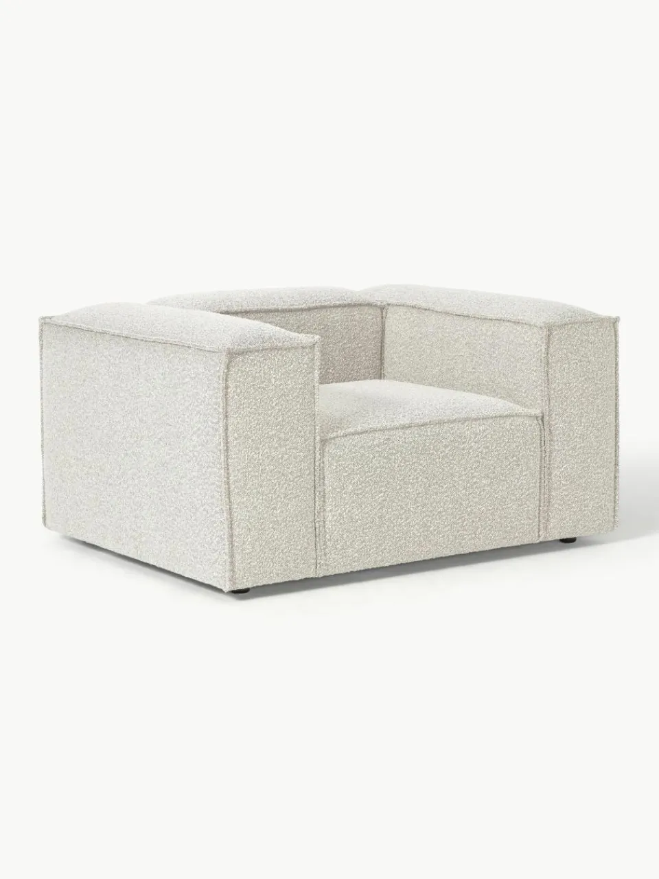 Fauteuil Lennon uit bouclé^Westwing Collection Hot