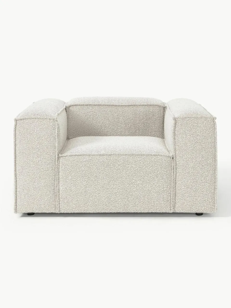 Fauteuil Lennon uit bouclé^Westwing Collection Hot