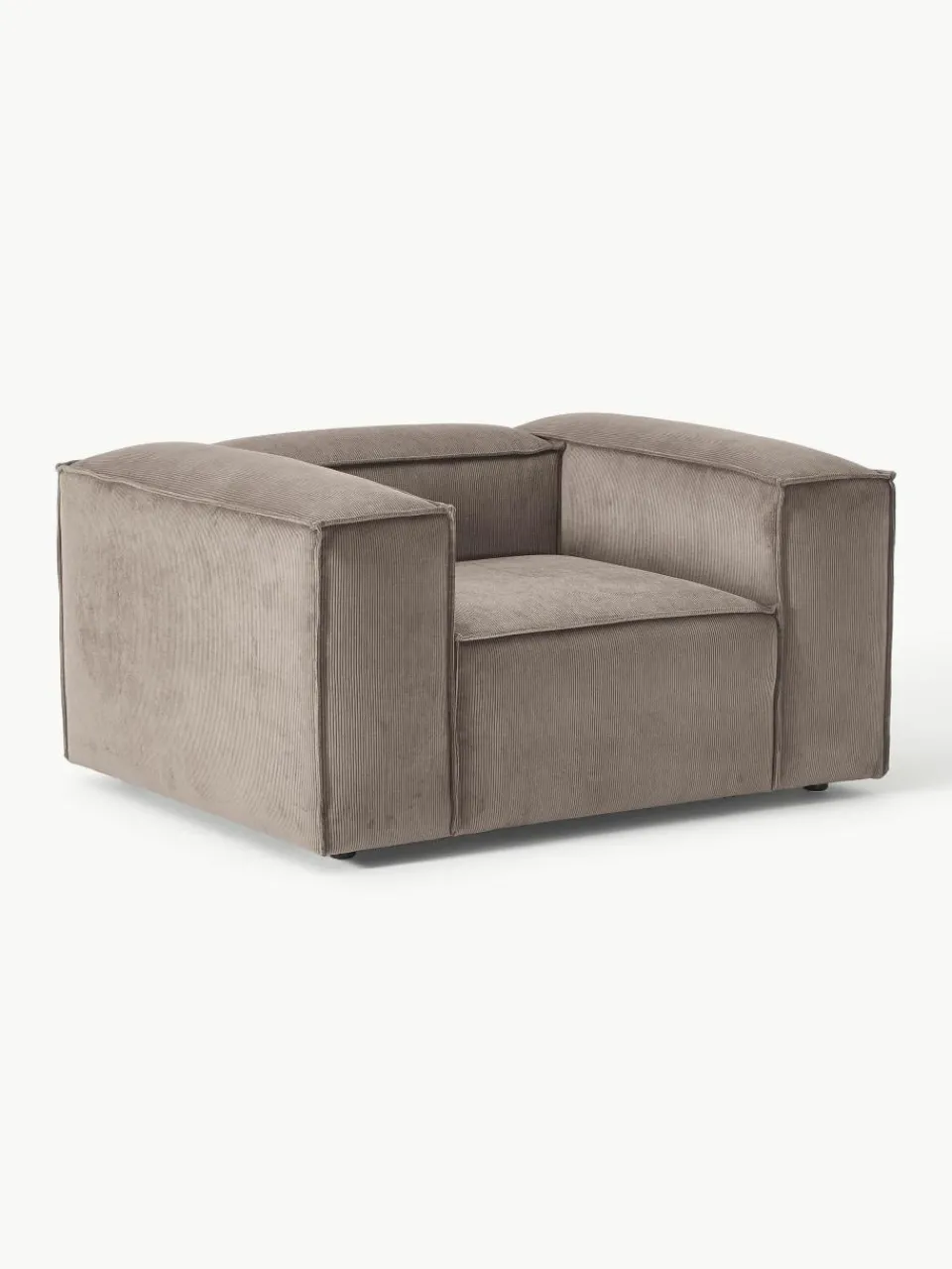 Fauteuil Lennon van corduroy^Westwing Collection New