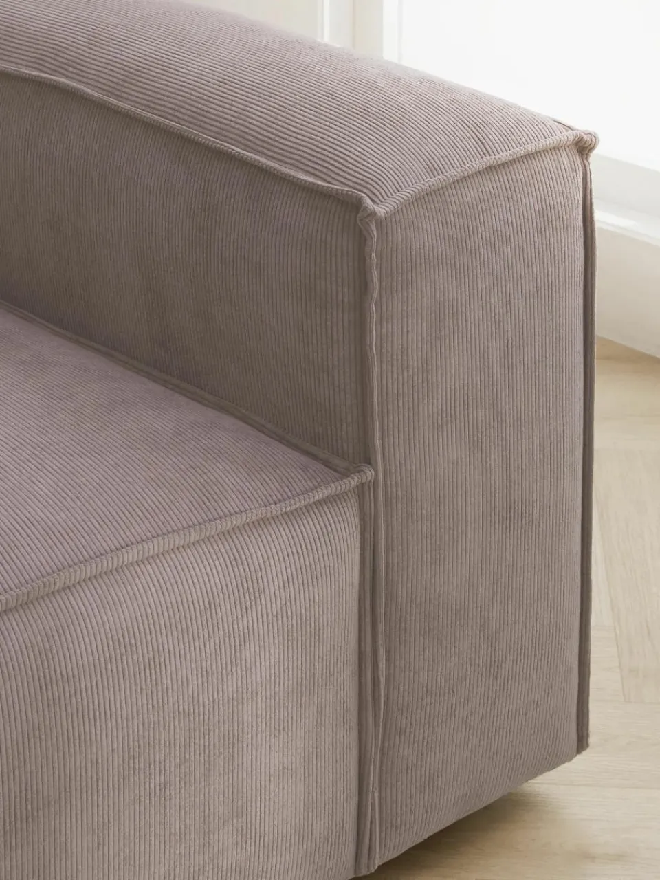Fauteuil Lennon van corduroy^Westwing Collection New