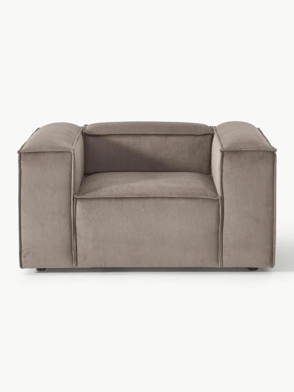 Fauteuil Lennon van corduroy^Westwing Collection New