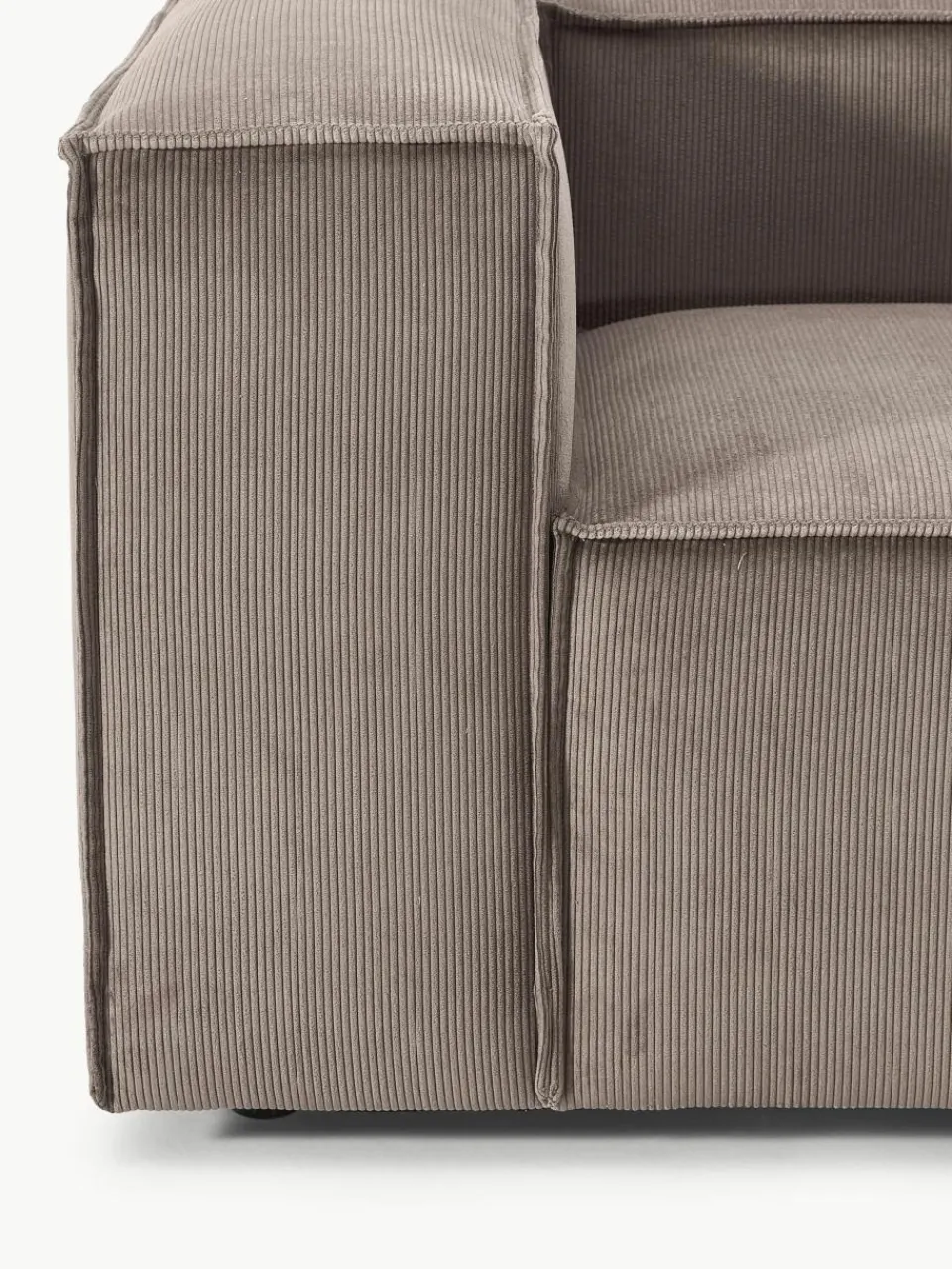 Fauteuil Lennon van corduroy^Westwing Collection New